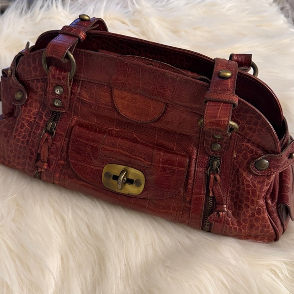 Italian Via Republica Genuine Embossed Leather Purse 🔥 - Picture 4 of 16